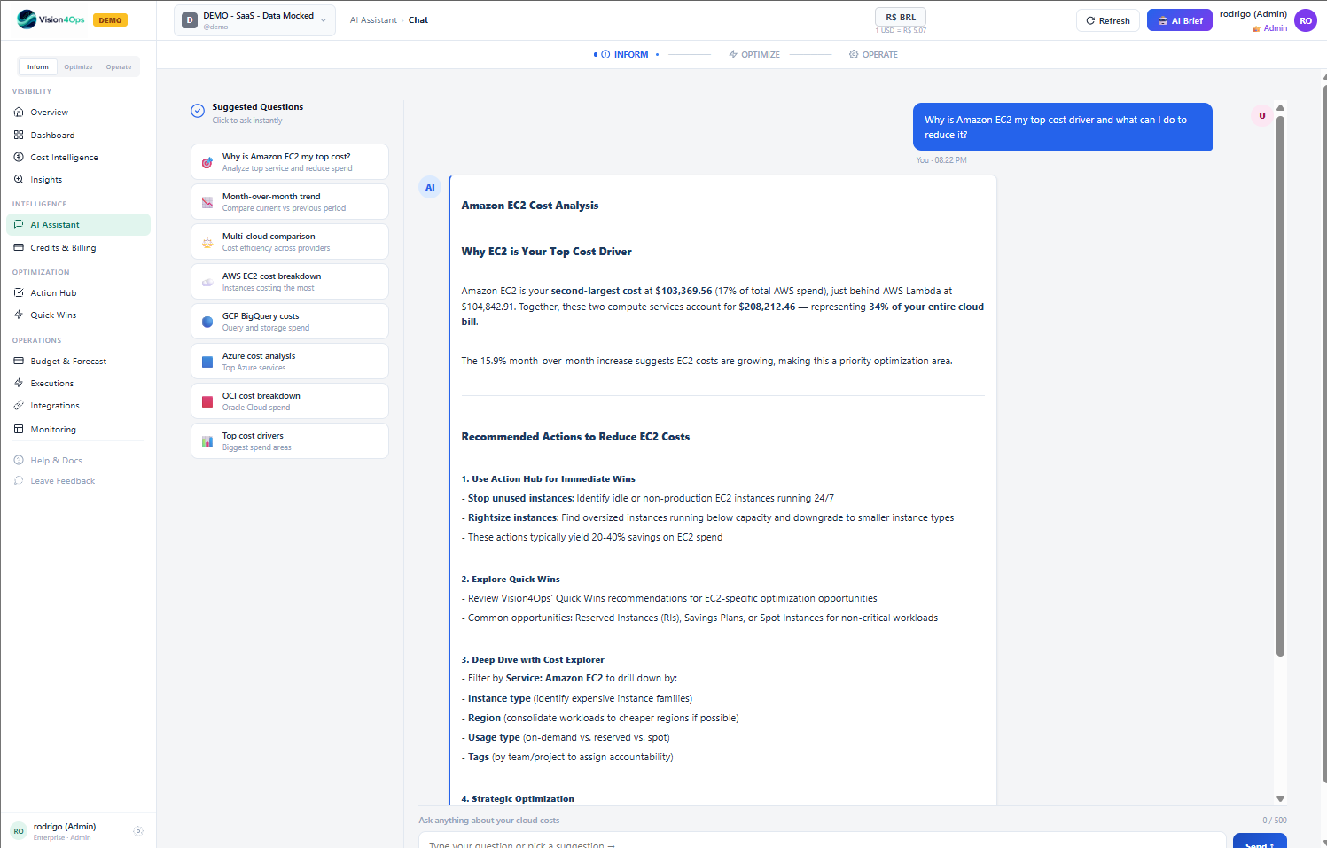 AI Assistant screenshot